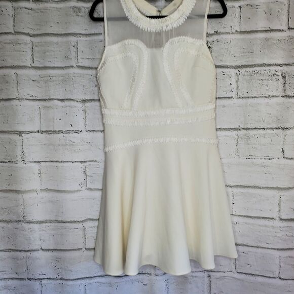 Foxiedox Aviana Fit and Flare  Mini Dress Bridal - Picture 10 of 14